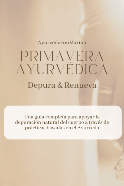Depuración de primavera Ayurveda